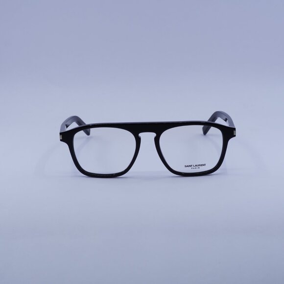 Saint Laurent SL157 001 Eyeglasses Black 52mm Square Frame - Picture 3 of 10